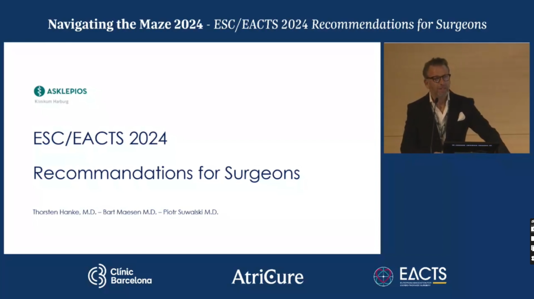 ESC-EACTS 2024 Recommendations for Surgeons